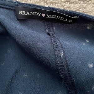 Brandy Melville side tie summer dress